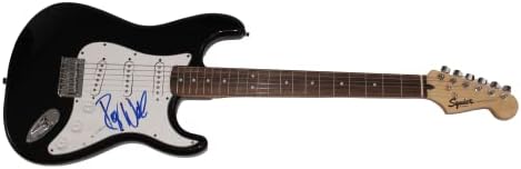 Roger Waters assinou autógrafo em tamanho grande Black Fender Guitar B With James Spence JSA Carta de Autenticidade