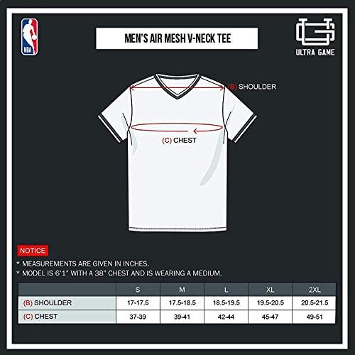 Ultra Game NBA Mens adulto camiseta