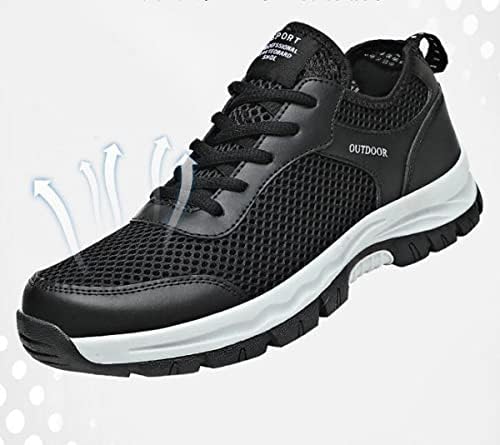 Tênis para homens respiráveis ​​sapatos de caminhada leves para homens de corrida tênis de ginástica