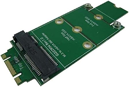 MSATA MINI SATA 3 SSD a M.2 B Adaptador de chave