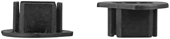 X Autohaux 2pcs H1 Adaptador de farol LED Base Base Sockets Retentor Universal for Car Black