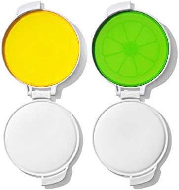 Oxo Good Grips Cut & Keep Reutable Silicone Lime Saver, verde