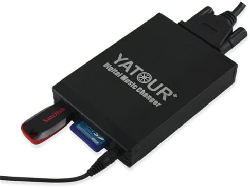 Yatour Music Changer USB+SD+AUX MP3 Interface para Ford 12pin Plug 4050 RDS, 4500, 4600CDR, 5000rds, 5000rds