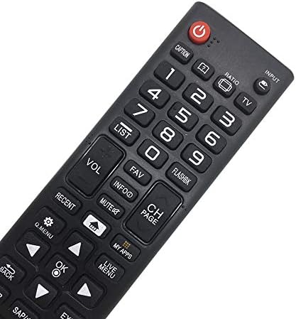 Nova substituição LG AKB74475401 Controle remoto para controle remoto de TV LG, compatível com LG LCD LED HDTV