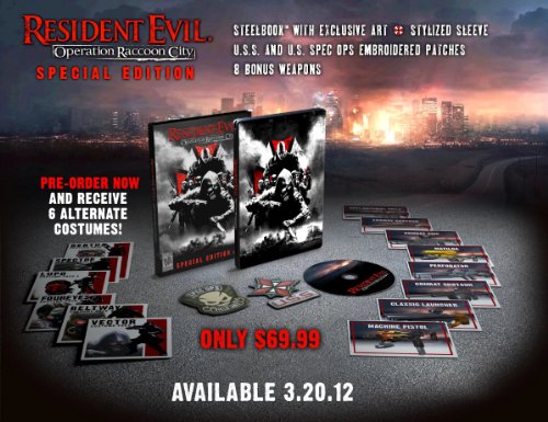 Resident Evil: Operação Raccoon City Special Edition -xbox 360