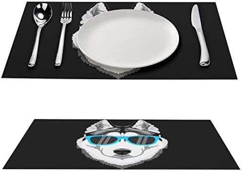 Husky Plastic Din Dinner Mesa Mat 17,7 x 11,8 PVC Pad Pad Protector Rectangle