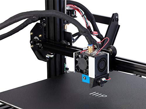 Monoprice MP10 Impressora 3D - preto com placa de construção aquecida magnética, função de impressão