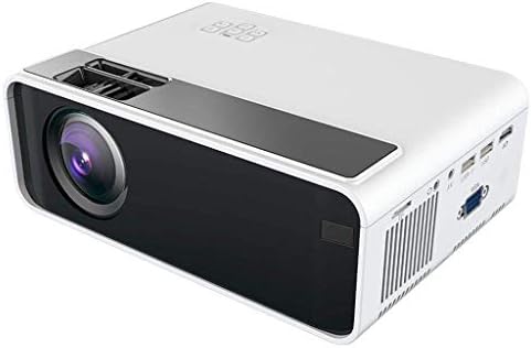 Projetor Zlxdp Projector completo de vídeo, projetor de projetor ao ar livre em casa, projetor portátil