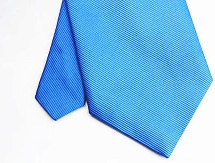 Wehug Men's Classic Solid Tie Solk Tecla de gravata Jacquard Pesh Neck Ties for Men