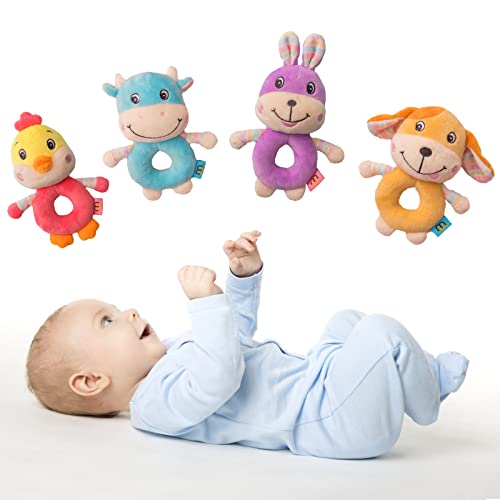 Baby chocalhos de 0 a 6 meses de brinquedos recém-nascidos chocalham para bebês de 0 a 6 meses de brinquedos