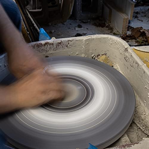 Post Post Pottery Tile Spinner - O melhor sistema de morcegos de cerâmica para sua cerâmica - sem urdidura para