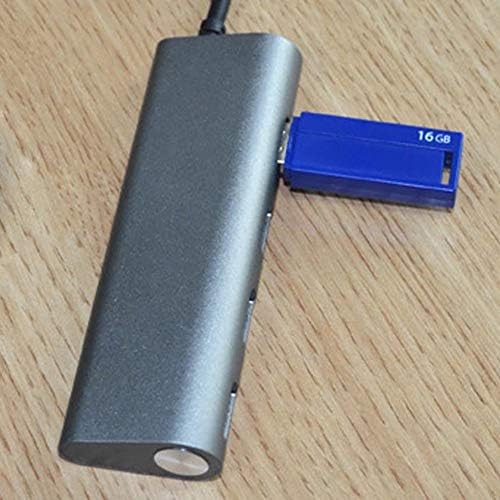 SHYPT 4-PORT USB 3.0 Aluminium Hub multifuncional Adaptador de alta velocidade para laptop