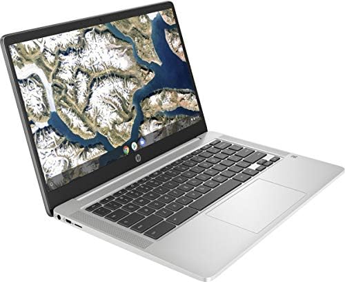 HP 2021 Chromebook 14 polegadas FHD 1080P Laptop | Intel Celeron N4000 até 2,6 GHz | Memória de 4 GB | 64 GB EMMC