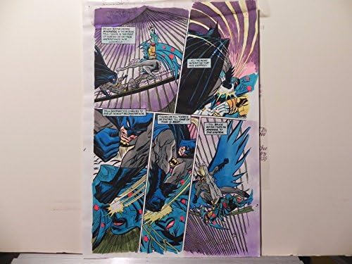 Batman Shadow of the Bat, Vol.130 Arte de produção assinada A. Roy w/coa pg.15