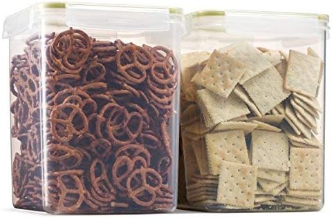 Farinha Komax e recipientes de açúcar com tampas-recipientes de armazenamento de alimentos herméticos