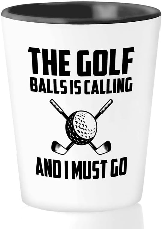 Gulls de jogador de golfe Flairy Land 1,5 onças - Bolas de golfe está chamando - Golfer Gifts