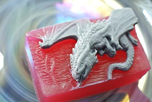 Dragon Silicone Mold Soap Cert Plaster Resin Clay Monster
