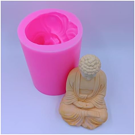 Yangyanfengfei Buddha Silicone Mold Molde artesanal Molde de vela resina epóxi Moldes de cimento decorações