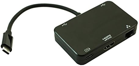 Mycablemart USB-C Multi Hub 4K HDMI, 2XUSB 3.2 Gen 1, USB-C, Gigabit LAN Out