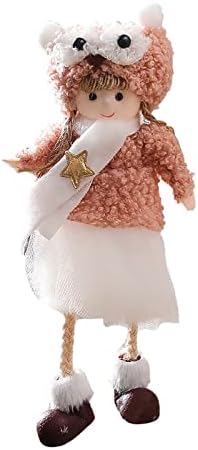 Luxunhas fofas líquidas de pingente de pingente de pingente de pingente anjo anjo acessórios de natal decoração