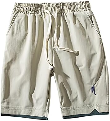 Ymosrh shorts masculinos de verão de cor solada solta shorts casuais confortáveis ​​calças de praia