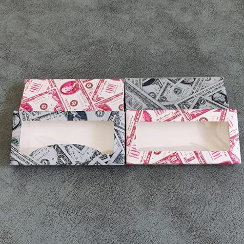 Caixa de casal de celular colorida e caixas de embalagem de cílios falsos de varejo
