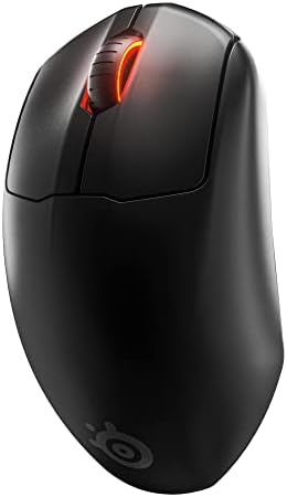 Steelseries Esports Mouse FPS sem fio FPS-Ultra Lightweight-Prime Edition-5 Botões programáveis-LAG de 2,4 GHz-Bateria