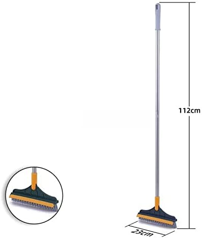 Zukeesb vassoura de vassoura de limpeza de piso de limpeza de feiticeiro rotativo pincel de limpeza para banheiros ferramenta de limpeza de hiato da janela do banheiro