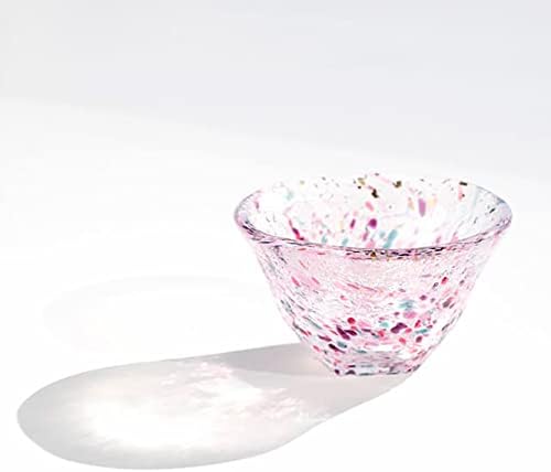 Tomi Craft, Kiwami Ginjo, polimento do fundo, xícaras de saquê japonesas, usa Edo Glass, Tóquio Designado