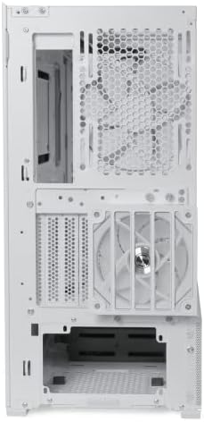 Lian Li Lancool 216 RGB Aço branco/vidro temperado ATX Mid Tower Computer Case, 2x 160 mm fãs de argb incluídos
