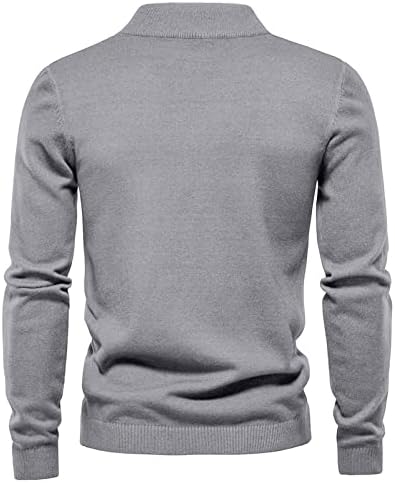 Sweater de malha masculina etono e inverno Novo suéter redondo suéter de camiseta sólida blusas de