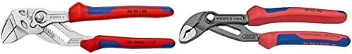Knipex Tools-Chaves de alicates, cromo, multi-componente, 7-1/4 polegadas e knipex 8702180 7 1/4 polegada
