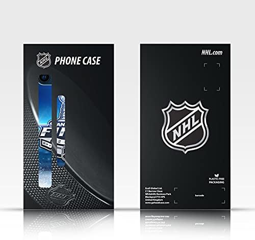 Projetos de capa principal licenciados oficialmente NHL Half Vancouver Canucks Livro de couro Caixa