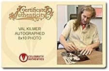 Val Kilmer autografou Tombstone Doc Holliday I'm Your Huckleberry 8 × 10 Foto