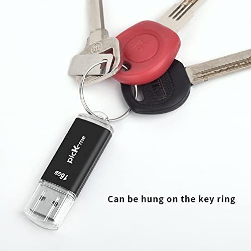 Pick-me USB2.0 Flash Drive, 2 PCs Usb Memory Stick Drives em massa, para armazenamento e compartilhamento de