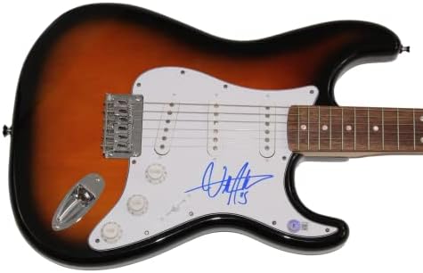 Billy Strings assinou autógrafos em tamanho grande Fender Stratocaster Guitar Decomulação D/Autenticação Beckett