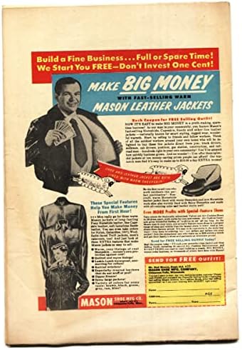 Homem de Plástico 49-1954-Horror Edição-Hypo Aitles-Gassing-Wild Issue
