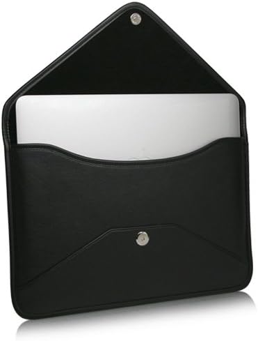 Caixa de ondas de caixa compatível com Lenovo 14e Chromebook - bolsa de mensageiro de couro de elite, design de