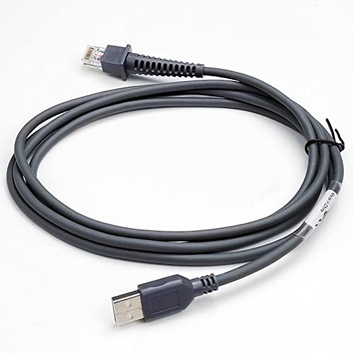 Sotesin USB CABO PARA O SCANNER DATALOGIC BARCODS SCANNER, USB TO RJ45, QD2430 QW2100 GPS4490 GD4430 HD3130