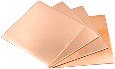 Placa de latão Folha de cobre pura folha de cobre Metal 99,9% Placa de folha de Cu pura amplamente usada