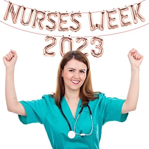 Balões da semana de enfermeiros 2023 Balões decoração de balões, Week da enfermeira Semana de