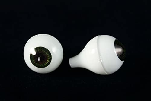 2pcs glástico hiper-realista de olhos oculares feitos no Japão