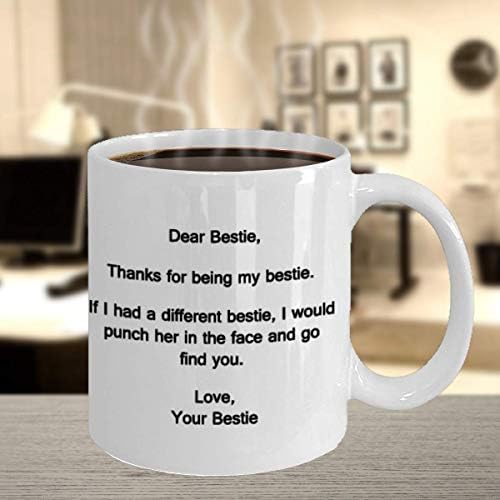 ZapBest Caro Bestie, obrigado por ser minha melhor amiga - Bestie Coffee Canece